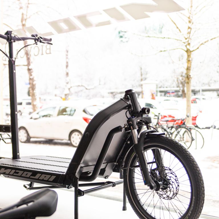 Hochwertiges Lastenrad der Marke Nicolai